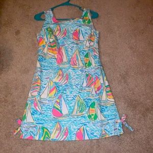 Lilly Pulitzer you gotta regatta shift dress with bows, 4